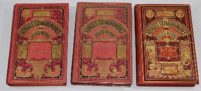 Bild Nr.21: 135-1498 Verne,J.: (Literatur und illustrierte Bücher bis 19.Jahrhundert)