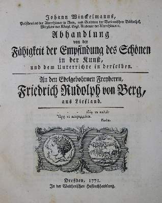 Bild Nr.2: 135-1508 (Winkelman,J.J.).: (Literatur und illustrierte Bücher bis 19.Jahrhundert)