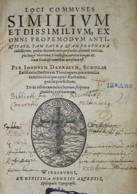 Bild Nr.1: 135-153 Dadraeus,J.: (Alte Drucke, Handschriften und Theologie)