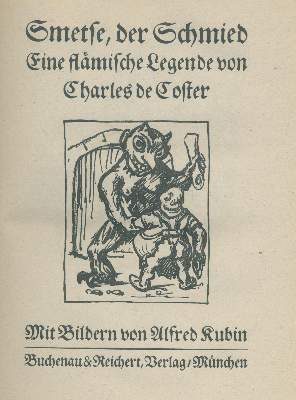 Bild Nr.1: 135-1541 Coster,Ch.de.: (Literatur und illustrierte Bücher 20.Jahrhundert - Alte Literatur in modernen Ausgaben)