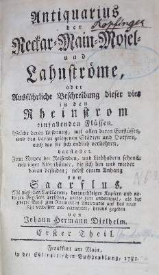 Bild Nr.1: 135-157 Dielhelm,J.H.: (Alte Drucke, Handschriften und Theologie)