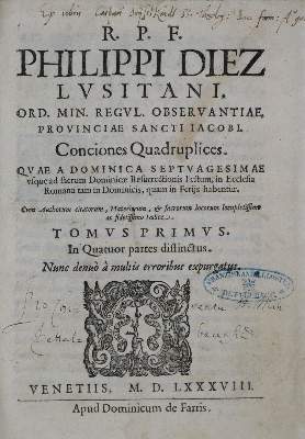 Bild Nr.1: 135-158 Diez,F.: (Alte Drucke, Handschriften und Theologie)