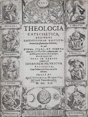 Bild Nr.1: 135-16 Alsted,J.H.: (Alte Drucke, Handschriften und Theologie)