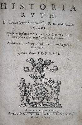 Bild Nr.1: 135-163 Drusius,J.: (Alte Drucke, Handschriften und Theologie)