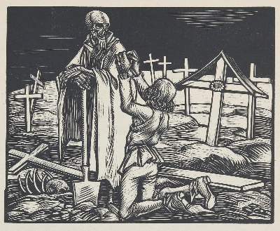Bild Nr.2: 135-1673 Schiestl, R.: (Totentanz)