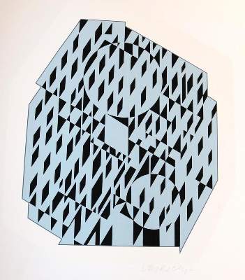 Bild Nr.10: 135-1675 Descartes,R.: (Vasarely)