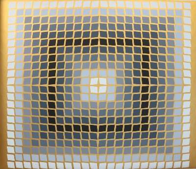 Bild Nr.15: 135-1675 Descartes,R.: (Vasarely)