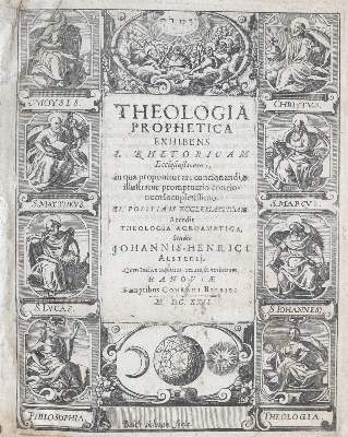 Bild Nr.1: 135-17 Alsted,J.H.: (Alte Drucke, Handschriften und Theologie)
