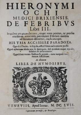 Bild Nr.1: 135-1719 Occhi Rizetti,G.: (Medizin, Fieber)