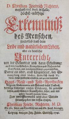 Bild Nr.1: 135-1743 Richter,C.F.: (Medizin)