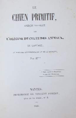 Bild Nr.1: 135-1754 Chien Primitif, Le,: (Zoologie, Hunde)