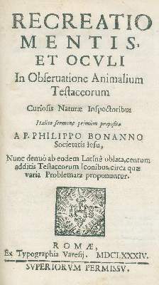 Bild Nr.1: 135-1760 Buonanni,F.: (Zoologie, Muscheln)