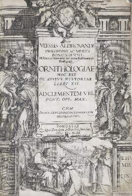 Bild Nr.1: 135-1766 Aldrovandi,U.: (Zoologie, Vögel)