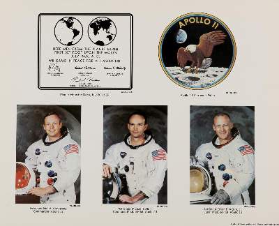 Bild Nr.3: 135-1776 Apollo 11.: (Verschiedene Gebiete - Varia, Aeronautik, Mondlandung)
