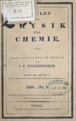 Bild Nr.1: 135-1793 Liebig,J.v.: (Verschiedene Gebiete - Varia, Chemie)