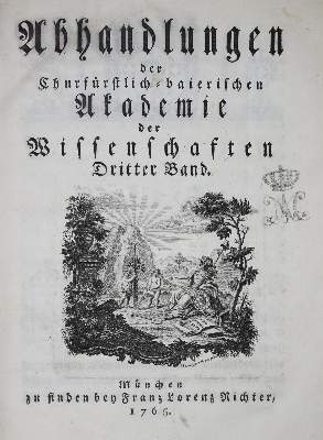 Bild Nr.1: 135-1801 Euler,J.A.: (Verschiedene Gebiete - Varia)