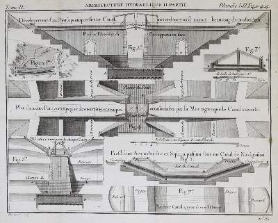 Bild Nr.112: 135-1816 Belidor,(B.F.de).: (Verschiedene Gebiete - Varia, Hydraulik)