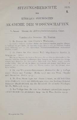 Bild Nr.1: 135-1858 Sitzungsberichte: (Verschiedene Gebiete - Varia)