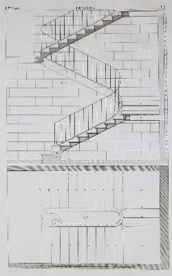 Bild Nr.1: 135-1867 Krafft,J.Ch.: (Verschiedene Gebiete - Varia, Zimmermann, Treppen)