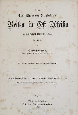 Bild Nr.2: 135-1879 Decken,C.C.v.der.: (Afrika)