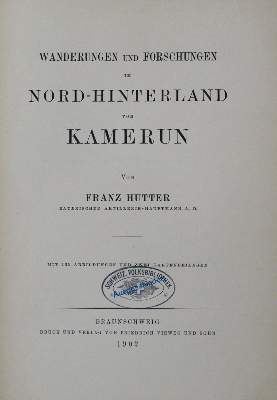 Bild Nr.2: 135-1886 Hutter,F.: (Afrika)