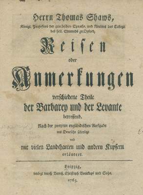 Bild Nr.1: 135-1895 Shaw,T.: (Afrika)