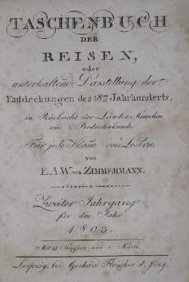 Bild Nr.1: 135-1920 Zimmermann,E.A.W.: (Amerika)