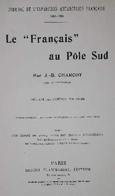 Bild Nr.2: 135-1921 Charcot,J.B.: (Arktis-Antarktis-Nordländer)