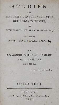 Bild Nr.1: 135-1925 Ramdohr,F.W.B.v.: (Arktis-Antarktis-Nordländer, Dänemark)