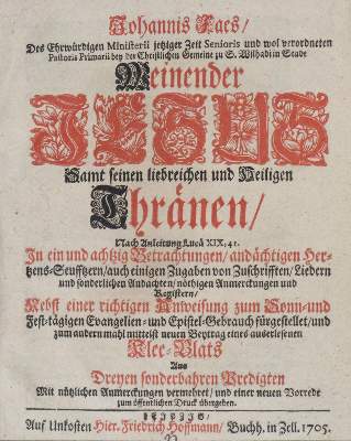 Bild Nr.1: 135-194 Faes,J.: (Alte Drucke, Handschriften und Theologie)