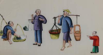 Bild Nr.2: 135-1954 Reispapieralbum.: (Asien, China)
