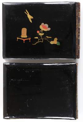 Bild Nr.2: 135-1968 Japanisches Lackalbum,: (Asien, Japan, Einband)