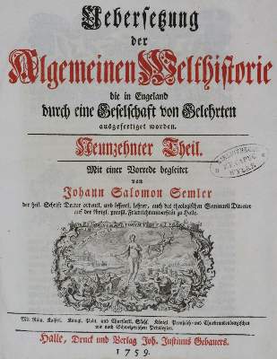 Bild Nr.1: 135-1985 Semler,J.S.: (Asien)