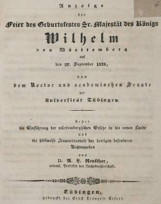 Bild Nr.1: 135-2015 Reyscher,A.L.: (Deutschland, Baden-Württemberg)
