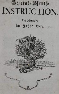 Bild Nr.1: 135-2032 General-Mauth-Instruction.: (Deutschland, Bayern)