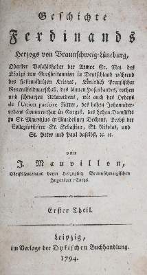 Bild Nr.1: 135-2040 Mauvillon,J.: (Deutschland, Braunschweig)
