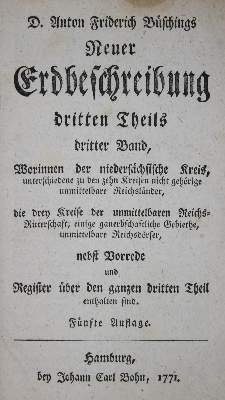 Bild Nr.1: 135-2043 Büsching,A.F.: (Deutschland)