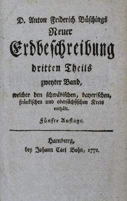 Bild Nr.1: 135-2045 Büsching,A.F.: (Deutschland)