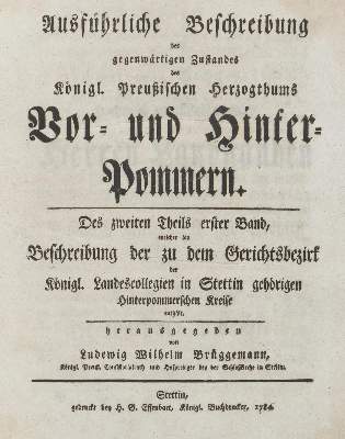 Bild Nr.1: 135-2125 Brüggemann,L.W: (Deutschland, Stettin)