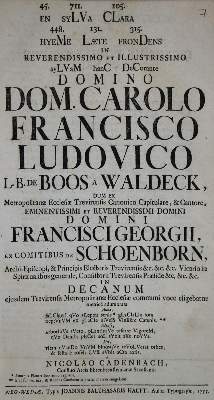 Bild Nr.1: 135-2135 Cadenbach,N.: (Deutschland, Trier, Boos zu Waldeck)