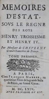 Bild Nr.1: 135-2151 (Hurault) de Cheverny,(P.).: (Frankreich)