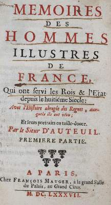 Bild Nr.1: 135-2161 Auteuil,(C.de Combault).: (Frankreich, Portrait)