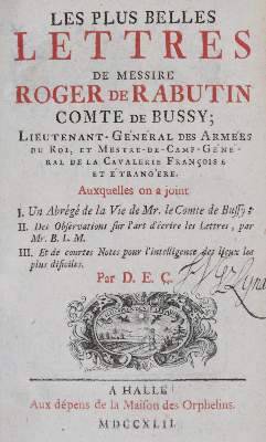 Bild Nr.1: 135-2164 Rabutin,R.de.: (Frankreich)