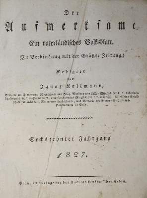 Bild Nr.1: 135-2192 Aufmerksame, Der.: (Österreich)
