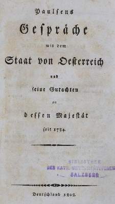 Bild Nr.1: 135-2205 Paulsen,(N.).: (Österreich)