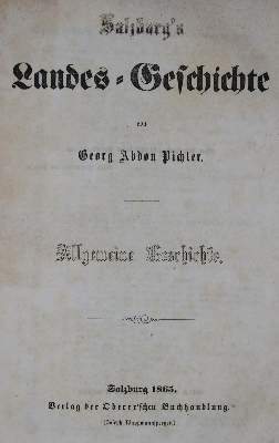 Bild Nr.1: 135-2212 Sammlung: (Österreich, Salzburg)