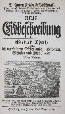 Bild Nr.1: 135-2228 Büsching,A.F.: (Schweiz)