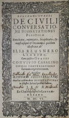 Bild Nr.1: 135-227 Gauzzo,S.: (Alte Drucke, Handschriften und Theologie)