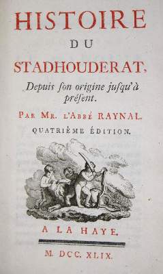 Bild Nr.1: 135-2277 Raynal,(G.T.F.).: (Verschiedene Länder - Geschichte, Benelux)