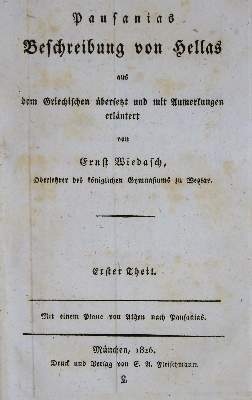 Bild Nr.2: 135-2298 Pausanias.: (Verschiedene Länder - Geschichte, Griechenland)